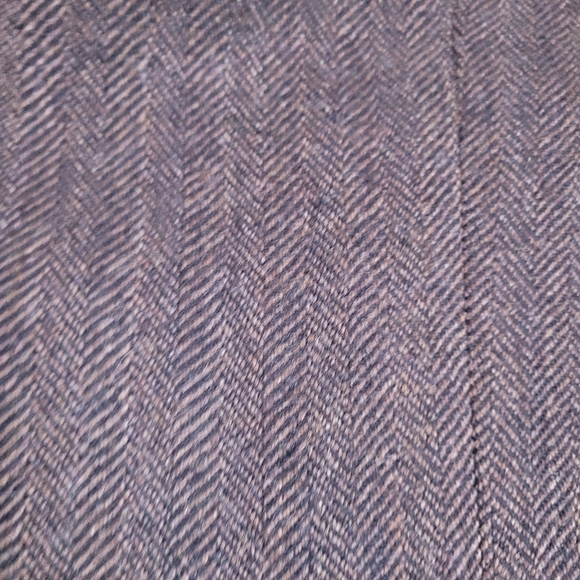 Lauren Ralph Lauren 100% Wool Brown Chevron 2 Button Blazer Suitcoat Size 46R - Picture 13 of 13